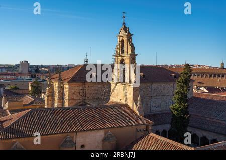 Altes Universitätsgebäude Bell Gable - Salamanca, Spanien Stockfoto