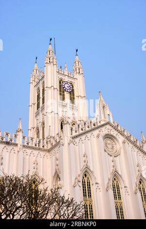 Indien, Westbengalen, Kalkutta, St. Paul Kathedrale Stockfoto