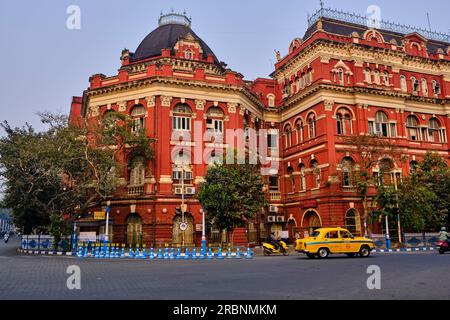 Indien, Westbengalen, Kalkutta, Calcutta, BBD Bagh, Schriftsteller Gebäude Stockfoto