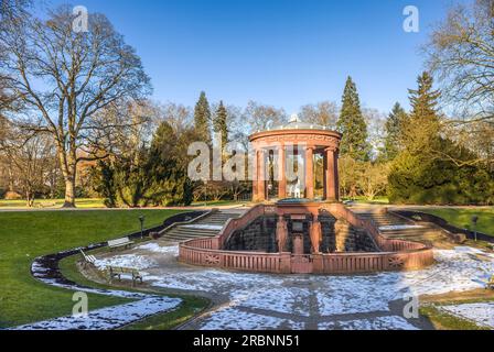 Elisabethenbrunnen im Kurpark Bad Homburg vor der Höhe, Taunus, Hessen Stockfoto