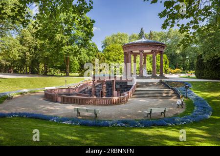 Elisabethenbrunnen im Kurpark Bad Homburg vor der Höhe, Taunus, Hessen Stockfoto
