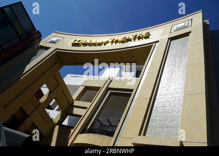 Frontfassade, Dolby Theatre (ehemals Kodak Theatre), Hollywood Boulevard, Hollywood, Los Angeles, Kalifornien, USA, Nordamerika Stockfoto