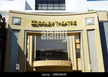 Frontfassade, Dolby Theatre (ehemals Kodak Theatre), Hollywood Boulevard, Hollywood, Los Angeles, Kalifornien, USA, Nordamerika Stockfoto