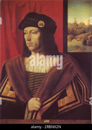 Porträt eines Gentleman 1520 von Bartolomeo Veneto Stockfoto