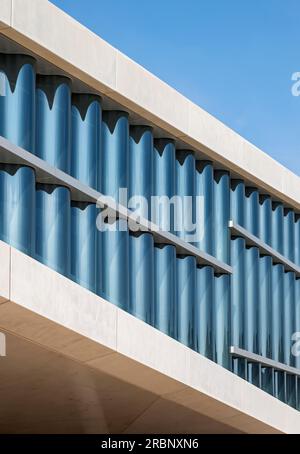 Gebäude der Katar-Nationalbibliothek in Doha, Katar Stockfoto