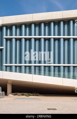 Gebäude der Katar-Nationalbibliothek in Doha, Katar Stockfoto