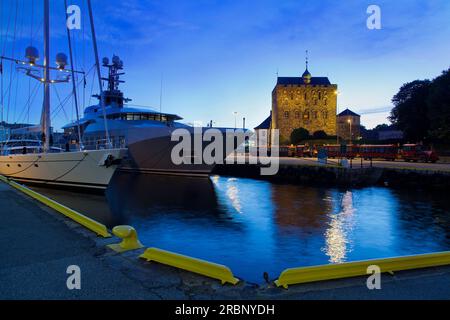 Haakon's Hall, Bergen, Norwegen Stockfoto