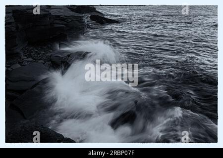 Formen des Meeres Stockfoto