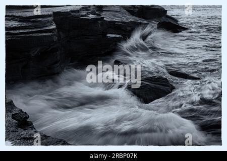 Formen des Meeres Stockfoto