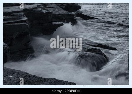 Formen des Meeres Stockfoto