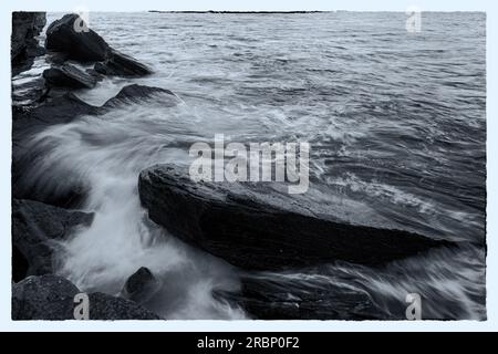 Formen des Meeres Stockfoto