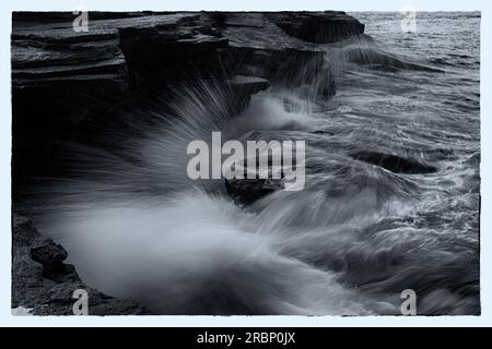 Formen des Meeres Stockfoto