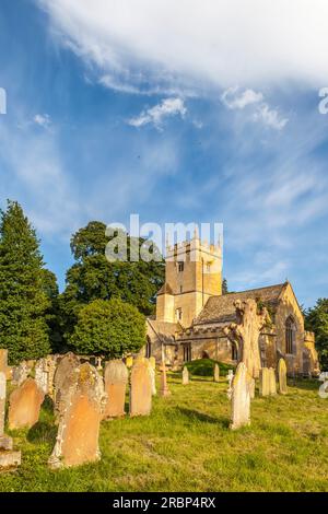 St Eadburgha's Church in der Nähe des Broadway, Cotswolds, Gloucestershire, England Stockfoto