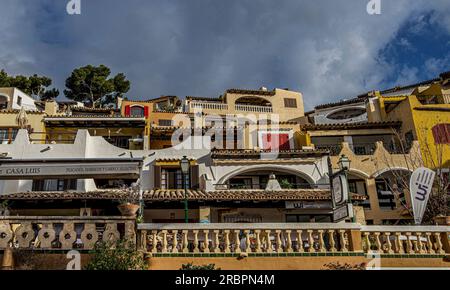 Resort Cala Fornells, Paguera, Mallorca, Spanien Stockfoto