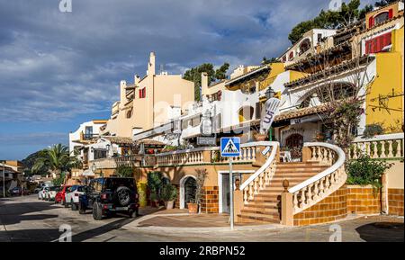 Resort Cala Fornells, Paguera, Mallorca, Spanien Stockfoto