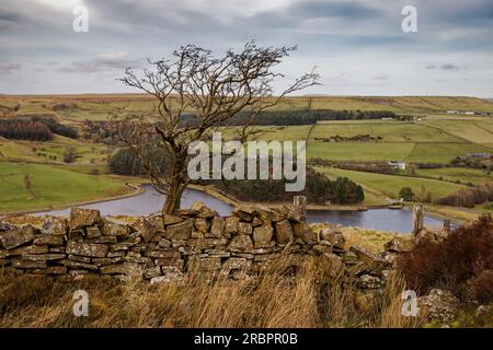 Haslingden Grane, Rossendale Stockfoto