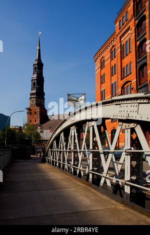 St. Katharinen Kirche, Hamburg, Deutschland Stockfoto