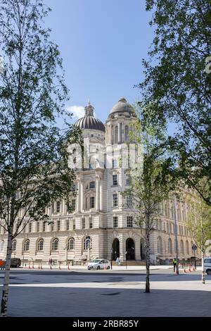 Liverpool, vereinigtes Königreich 16. Mai 2023 das Hafengebäude von Liverpool in Liverpool Stockfoto