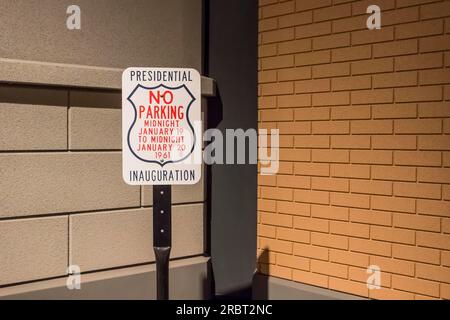 Die John F. Kennedy Presidential Library and Museum ist die Präsidentenbibliothek und das Museum von John Fitzgerald Kennedy, dem 35. Präsidenten des Stockfoto