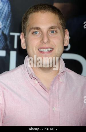 NEW YORK, NY - JULI 19: Jonah Hill besucht die „Crazy, Dummkopf, Liebe“. Weltpremiere im Ziegfeld Theater am 19. Juli 2011 in New York City. Leute: Jonah Hill Stockfoto