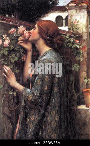 The Soul of the Rose 1908 von John William Waterhouse Stockfoto