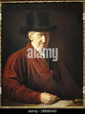 Selbstporträt 1819 von Benjamin West Stockfoto