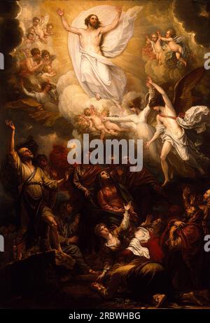 The Ascension 1801 von Benjamin West Stockfoto