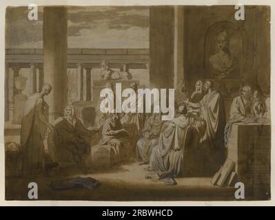 Kenne dein selbst 1768 von Benjamin West Stockfoto