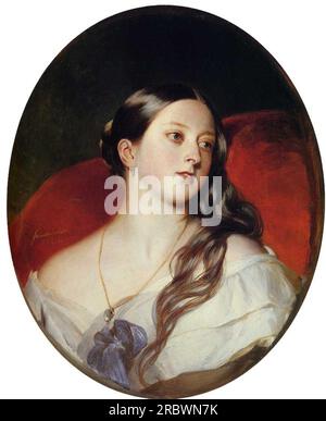 Königin Victoria 1843 von Franz Xaver Winterhalter Stockfoto