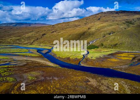 Vereinigtes Königreich, Schottland, Isle of Skye, Loch Sligachan Stockfoto