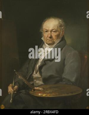 Francisco De Goya Y Lucientes, nach Vicente López Portaña von Rosario Weiss Zorrilla Stockfoto