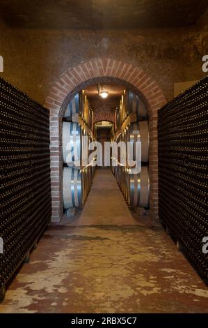 Cantina di Santadi, Sardinien, Italien, Europa Stockfoto