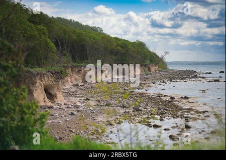 Auf dem Weg zur Insel poel Stockfoto