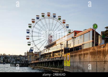 Riesenrad im luna Park in sydney Stockfoto