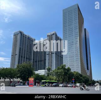 Vin Metropolis Building, Ha Noi. Edificio Vin Metrópolis, Hanoi 不動産市場 房地产市场 부동산 시장 Immobilienmarkt Novaland Capital Land Vạn Thịnh Phát Stockfoto