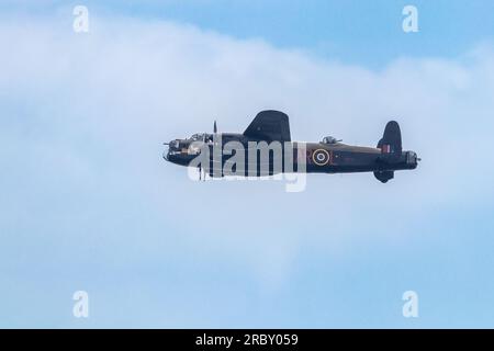 Battle of Britain Memorial Flug Lancaster Stockfoto