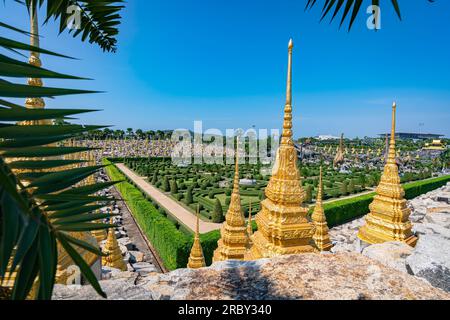 Nong Nooch Tropical Botanical Garden Stockfoto