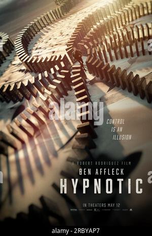 Hypnosefilm-Poster Stockfoto