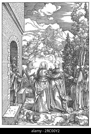 Die Visitation 1503 von Albrecht Durer Stockfoto