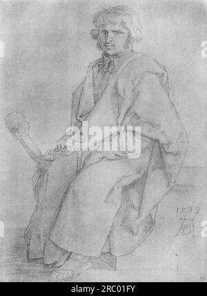 Apostel Judas Thaddeus von Albrecht Durer Stockfoto