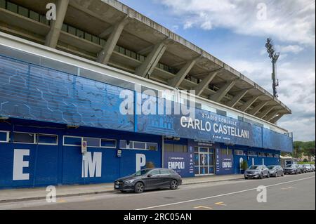 Carlo Castellani Stadion - der offizielle Spielplatz des FC Empoli, Italien Stockfoto