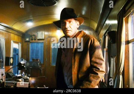 INDIANA JONES UND THE DIAL OF DESTINY 2023 Walt Disney Studios Motion Pictures Filmen mit Harrison Ford Stockfoto