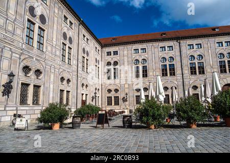 Die Münchner Residenz oder Münchener Residenz ist der ehemalige Königspalast in München, Bayern Stockfoto