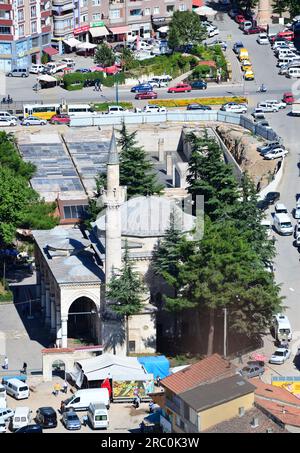 Ali-Pascha-Moschee und Grab in Tokat, Türkei. Stockfoto