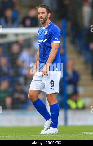 Chesterfield, Großbritannien. 11. Juli 2023. Will Grigg beim Chesterfield vs Sheffield Wednesday Drew Talbot Testimonial Match im SMH Group Stadium, Chesterfield, Großbritannien, am 11. Juli 2023 Credit: Every Second Media/Alamy Live News Stockfoto