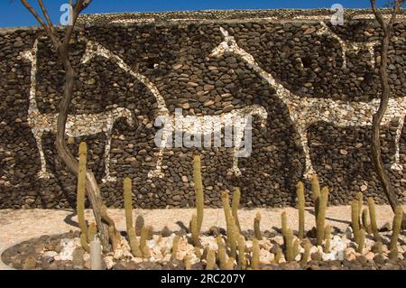 Pachamana Inca Museum, Kreation von Hector Cruz, Amaicha, Tucuman Province, Argentinien Stockfoto