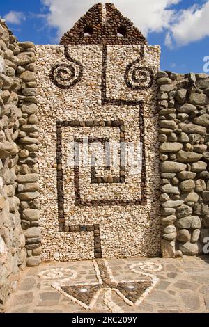 Pachamana Inca Museum, Kreation von Hector Cruz, Amaicha, Tucuman Province, Argentinien Stockfoto