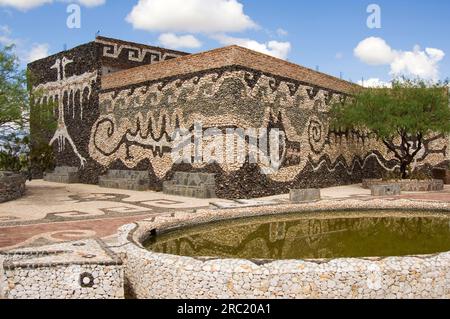 Pachamana Inca Museum, Kreation von Hector Cruz, Amaicha, Tucuman Province, Argentinien Stockfoto