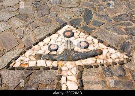 Pachamana Inca Museum, Kreation von Hector Cruz, Amaicha, Tucuman Province, Argentinien Stockfoto