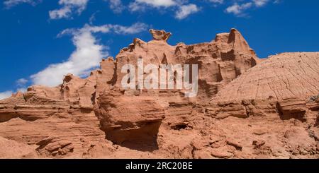 Die vergessene Stadt, Talampaya Nationalpark, La Rioja Provinz, Argentinien, Ciudad perdida Stockfoto